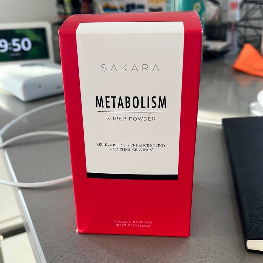 Sakara Metabolism Super Powder single serving